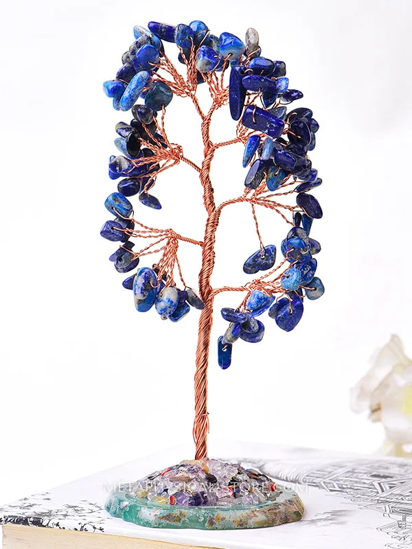 Blue Crystal Tree