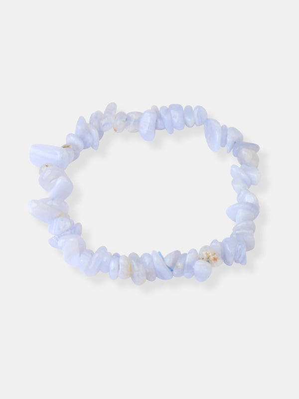 Blue jade bracelet