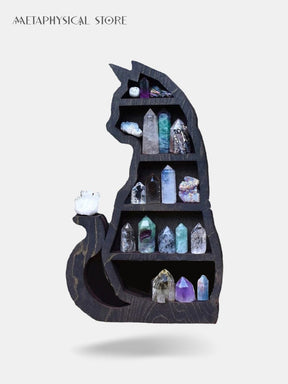 Cat crystal shelf