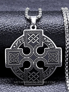 Celtic Knot Cross Necklace