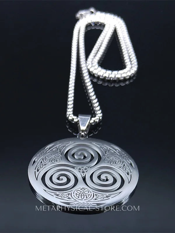 Celtic Triskele Necklace
