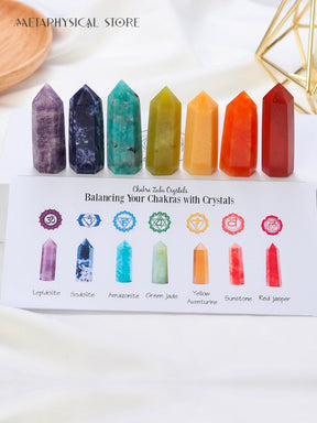 Chakra crystal set