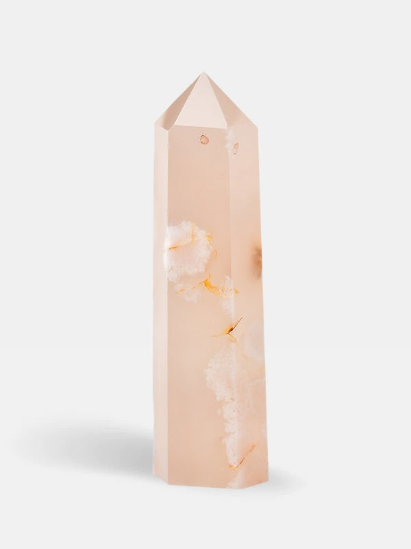 Cherry blossom agate tower