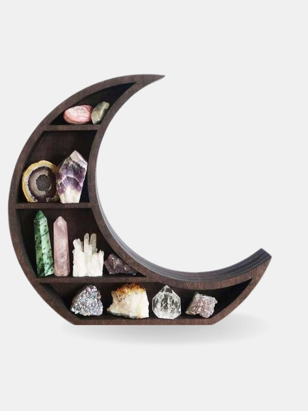 Moon shelf for crystals