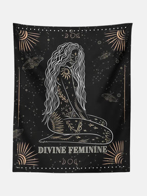 Divine feminine tapestry - 95X73cm