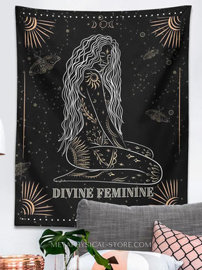 Divine feminine tapestry - 95X73cm