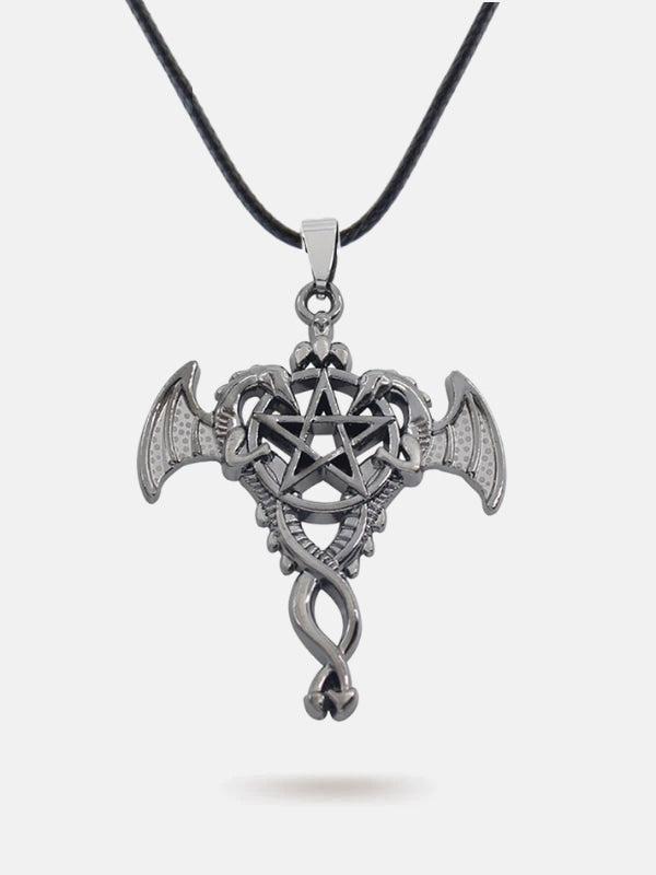 Dragon Pentacle necklace