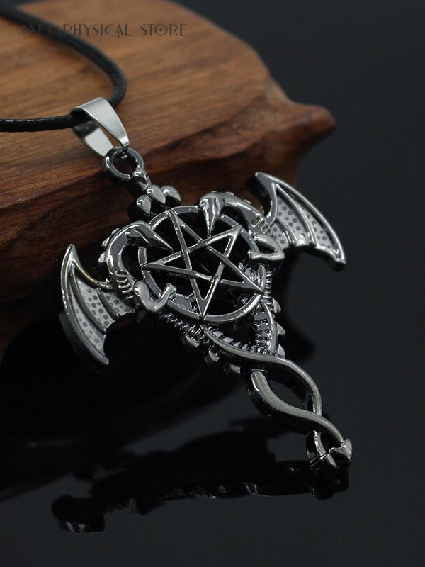 Dragon Pentacle necklace