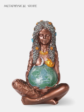 Gaia statue