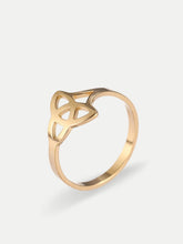 Gold Celtic knot ring
