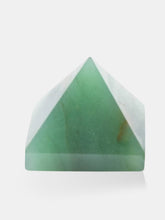 Green aventurine pyramid