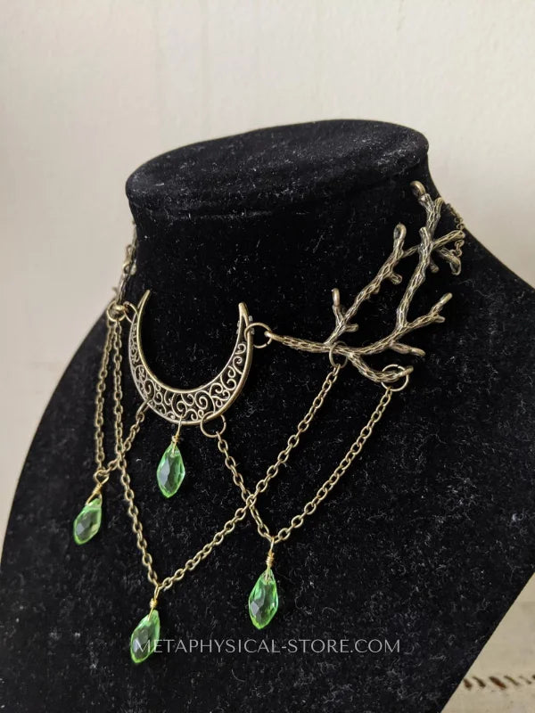 Green Witch Necklace