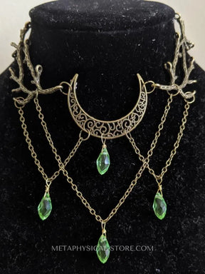 Green Witch Necklace