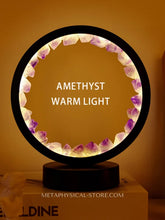 Healing Crystal Lamp Amethyst