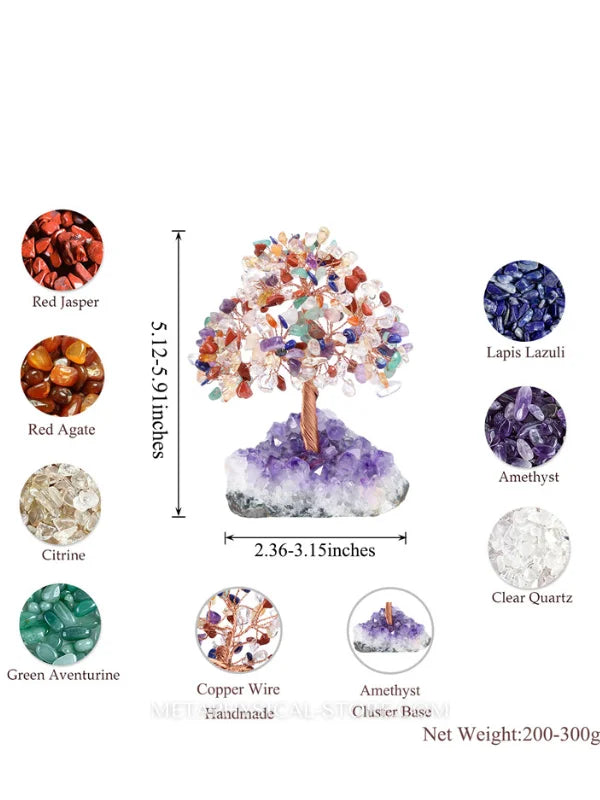 Healing Crystal Tree