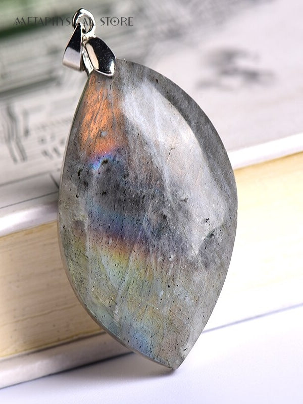 Labradorite crystal necklace