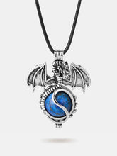 Lapis Lazuli Dragon Necklace - Lapis lazuli