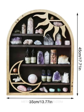 Large Crystal Display Shelf