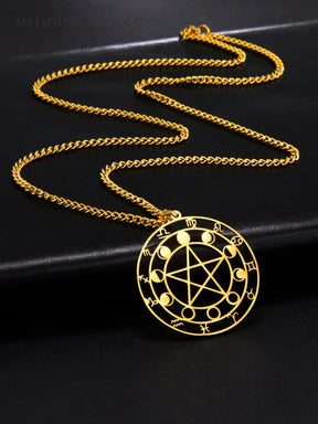Large Pentagram necklace