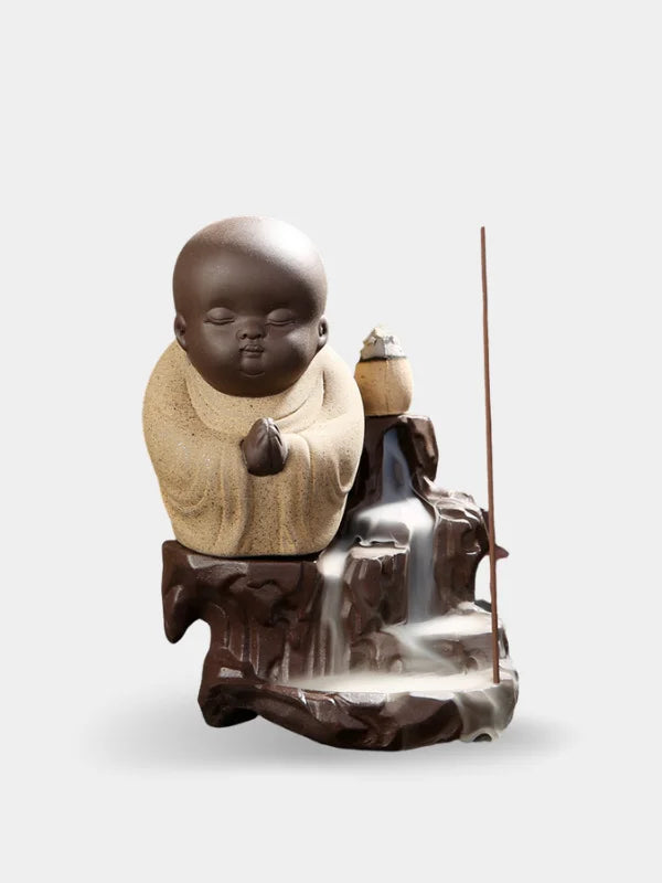 Little monk incense burner