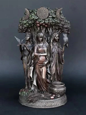 Maiden Mother Crone Statue