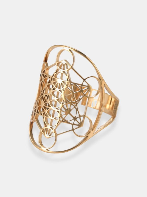 Metatron cube ring | Metaphysical Store