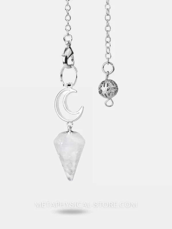 Moon Pendulum - Clear crystal