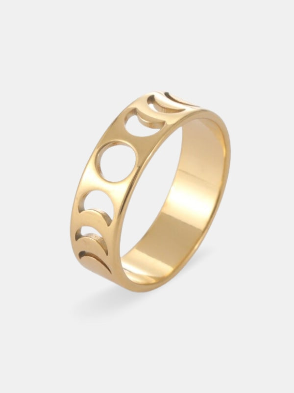 Moon phase ring