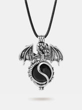 Obsidian Dragon Necklace - Obsidian