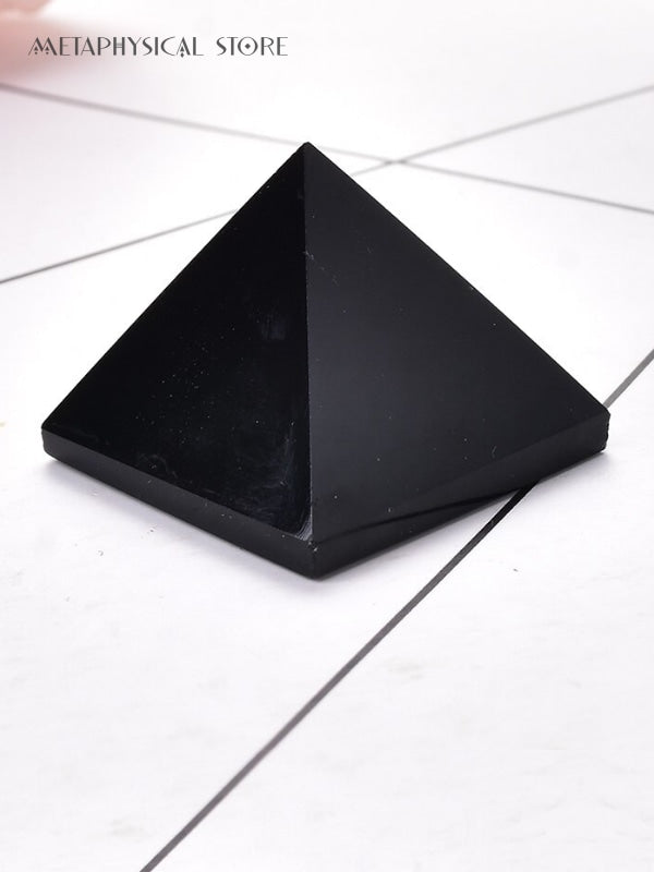 Obsidian pyramid