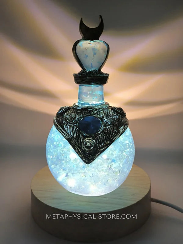 Potion Bottle Decor Blue (Lamp)