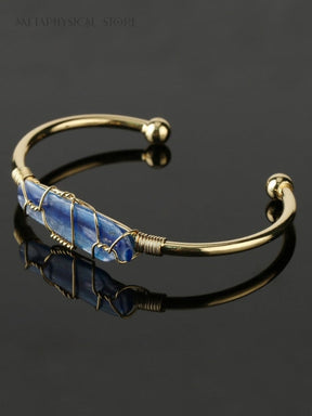 Raw stone bracelet