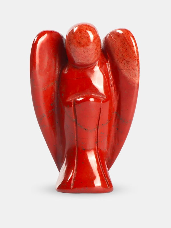 Red jasper angel