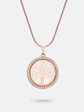 Rose gold Tree of life necklace