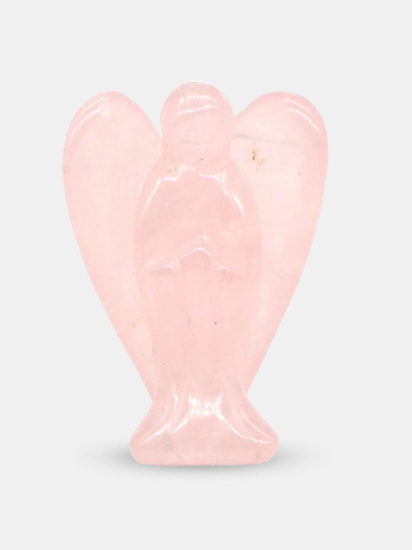 Rose quartz angel