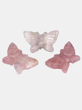 Rose Quartz Butterfly