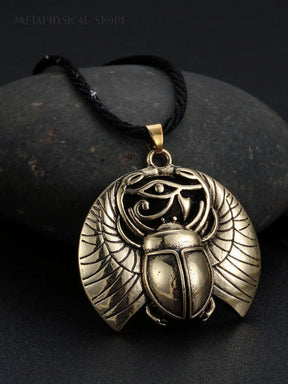 Scarab Beetle necklace