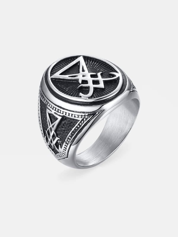 Sigil of Lucifer ring