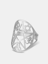 Silver Pentagram Ring