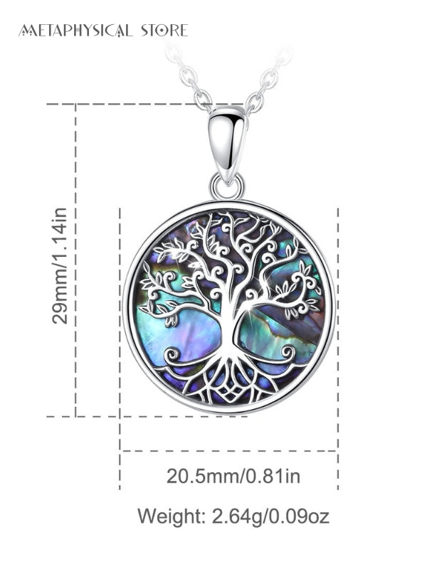 Sterling silver Tree of life necklace