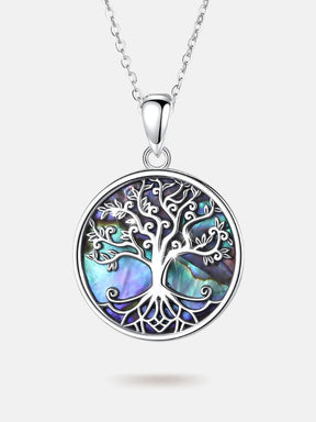 Sterling silver Tree of life necklace