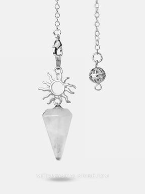 Sun Pendulum - Clear quartz