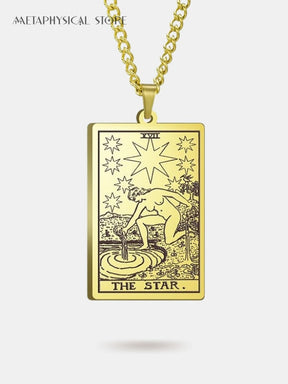 The star card necklace