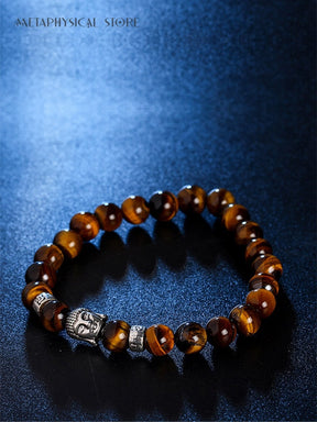 Tiger Eye Buddha bracelet
