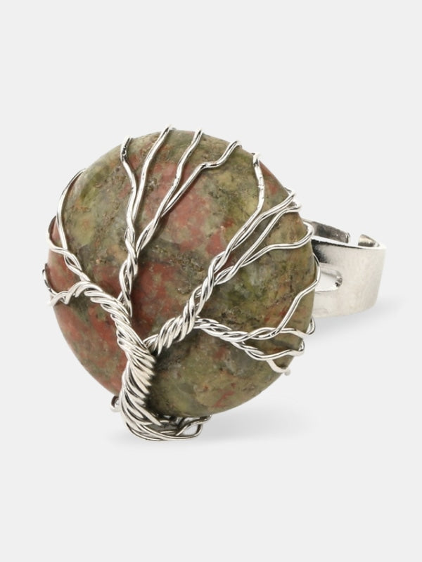 Unakite ring