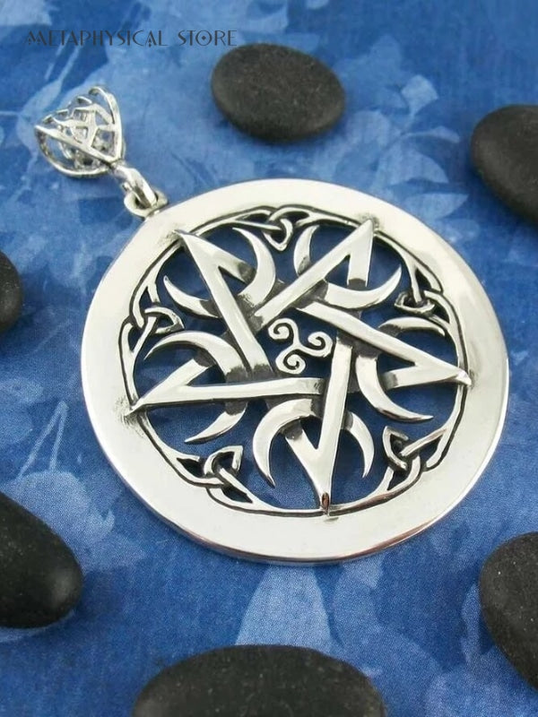 Wiccan Pentagram necklace