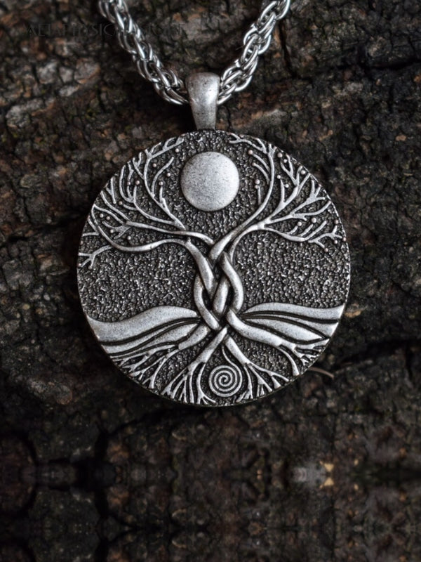 Wiccan Tree of life necklace