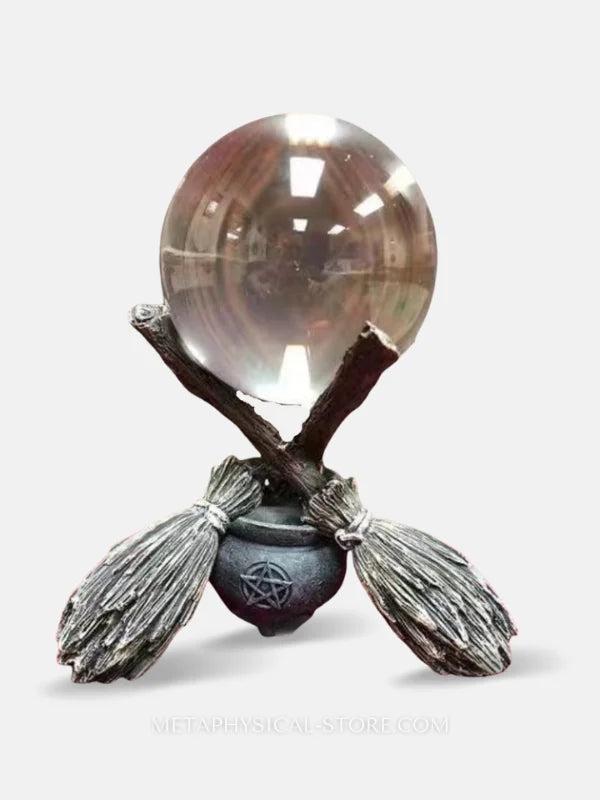 Witch Crystal Ball Stand