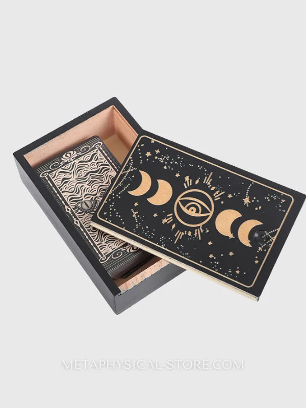 Wooden Tarot Card Box